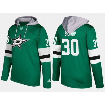 Muške Dallas Stars Ben Bishop 30 N001 Hoodie Sawyer